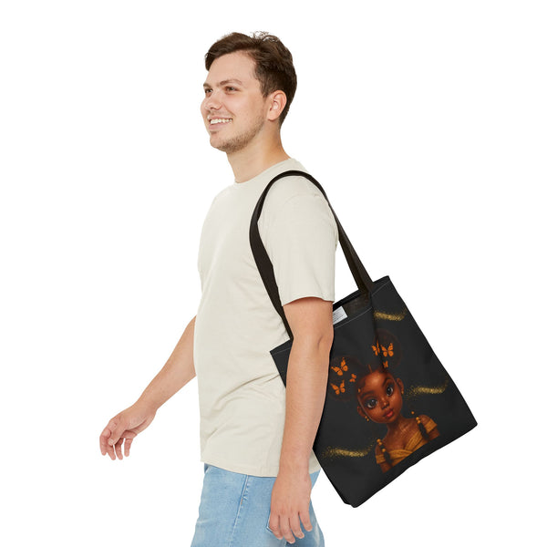 Chic Butterfly Tote Bag, Stylish Carryall, Perfect Gift for Her, Boho Decoration, Everyday Use, Eco-Friendly Shopping