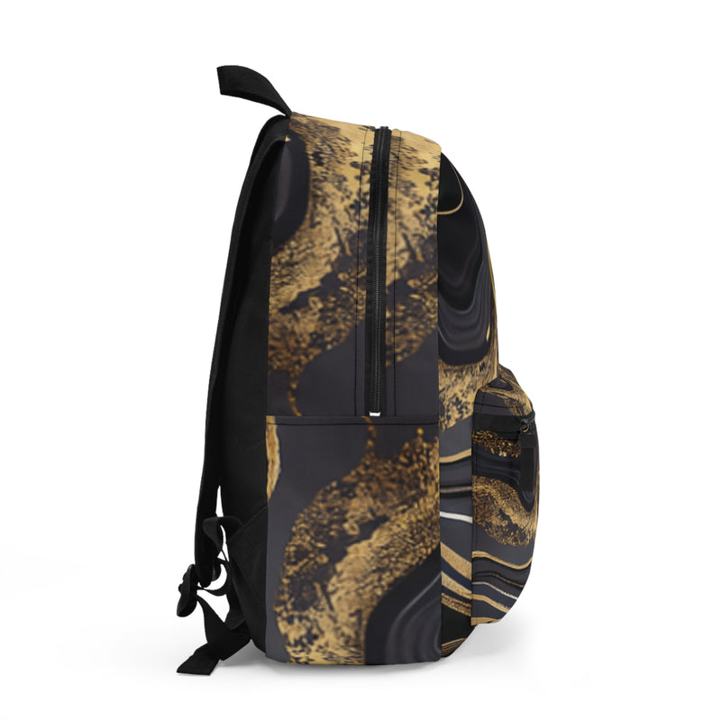 Elegant Marbled Backpack for Stylish Travel