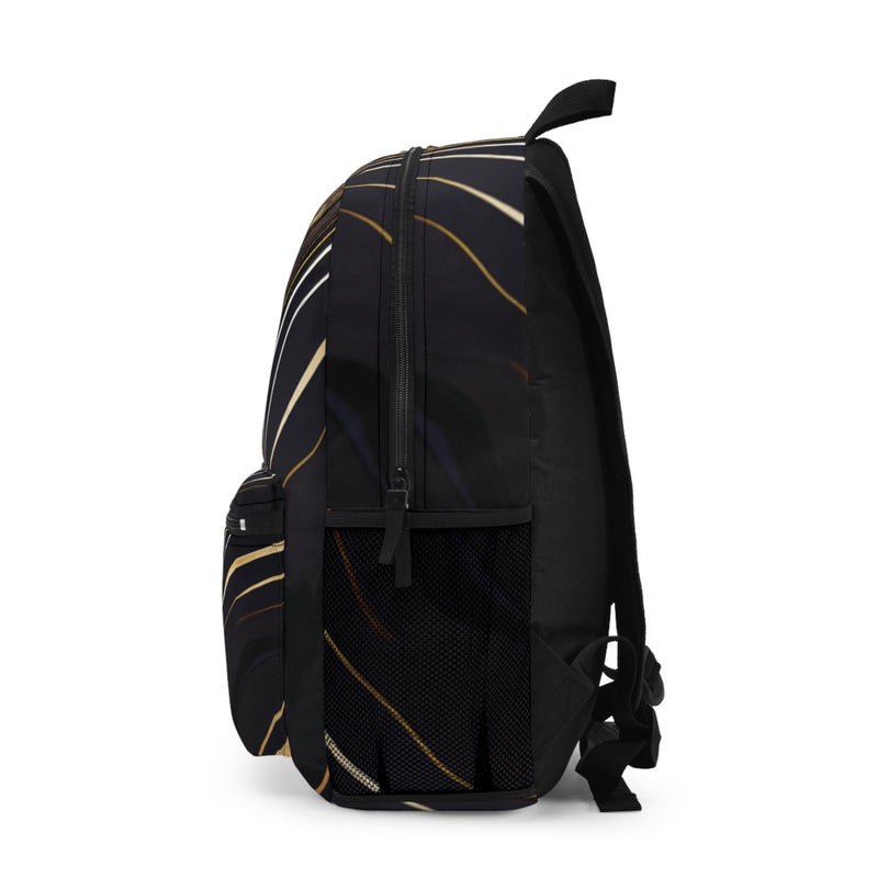 Elegant Marbled Backpack for Stylish Travel